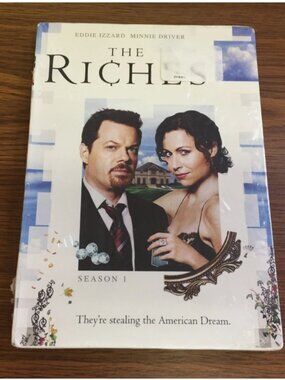 NEW SEALED The Riches R1¢hes - Season 1 (DVD) Minnie Driver Eddie Izzard